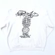 画像2: 90s USA製 OLD STUSSY xSTASH? WORLD TOUR SWEAT (2)