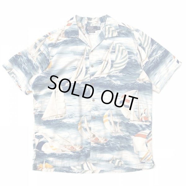 画像1: 2000s RALPH LAUREN HAWAIIAN S/S SHIRT (1)