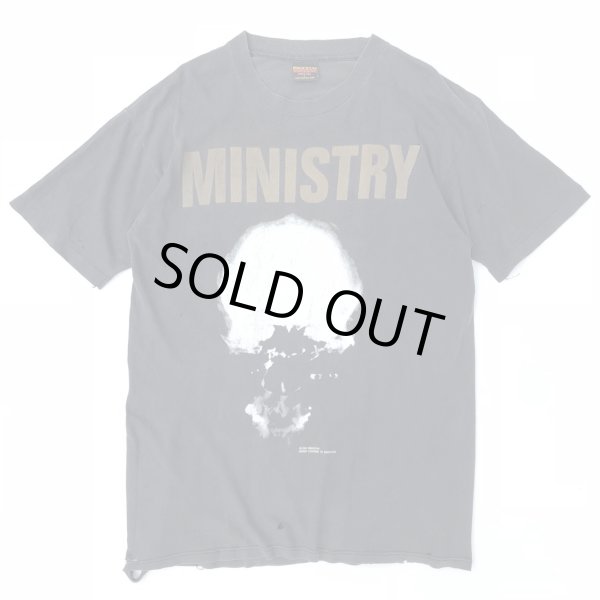 画像1: 90s USA製 MINISTRY BAND TEE SHIRT (1)