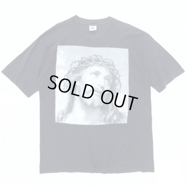 画像1: 90s USA製 JESUS ARCHAIC SMILE TEE SHIRT (1)