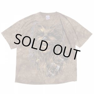 画像: 90s USA製 STARWARS CHEWBACCA TYE-DYE TEE SHIRT