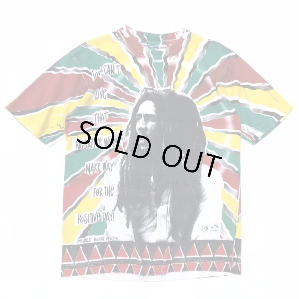 画像1: 90s USA製 BOB MARLEY OVP TEE SHIRT (1)