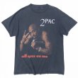 画像1: 00s 2pac RAPTEE TEE SHIRT (1)