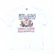 画像1: 00s PETE&ELDA'S SOPRANOS PIZZA TEE SHIRT (1)