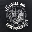 画像3: 90s USA製 LOCAL 416 IRON WORKERS TEE SHIRT (3)