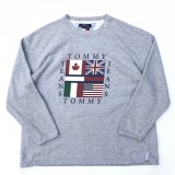 画像: 90s USA製 TOMMY HILFIGER 国旗柄 SWEAT 