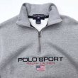 画像2: 90s POLO SPORT HALF ZIP SWEAT (2)