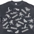 画像3: 90s USA製 48手　SKULL TEE SHIRT (3)