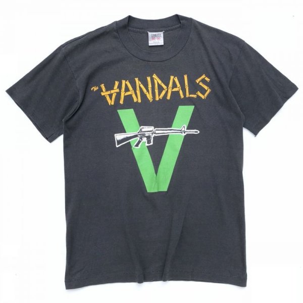 画像1: 80s USA製 THE VANDALS BAND TEE SHIRT (1)