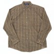 画像1: 90s NAUTICA　CORDUROY PLAID L/S SHIRT (1)