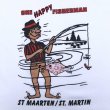 画像2: 90s ONE HAPPY FISHERMAN TEE SHIRT (2)