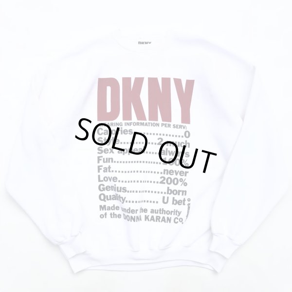 画像1: 90s USA製 DKNY SWEAT (1)