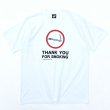 画像1: 80s USA製 THANK YOU FOR SMOKING TEE SHIRT (1)