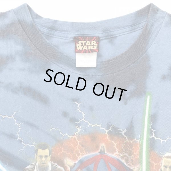 画像3: 90s USA製 STARWARS TIEDYE TEE SHIRT (3)