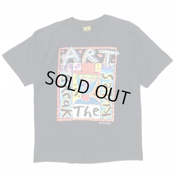 画像1: 90s USA製 FRED BABB ART TEE SHIRT (1)