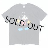 画像: 90s USA製 MICKEY MOUSE 青靴 TEE SHIRT
