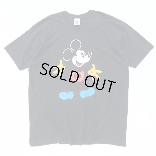 画像1: 90s USA製 MICKEY MOUSE 青靴 TEE SHIRT (1)