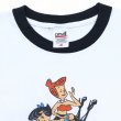 画像2: 90s~00s FLINTSTONES PARODY LINGER TEE SHIRT (2)