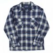 画像1: 70s PENDLETON OPEN COLLAR WOOL L/S SHIRT (1)