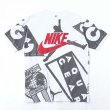 画像1: 90s BOOTLEG NIKE MULCH LOGO TEE SHIRT (1)