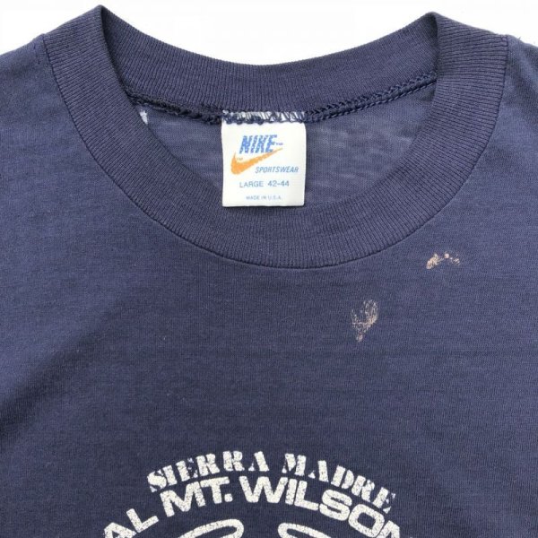 画像2: 70s~80s USA製 NIKE WINGFOOT TEE SHIRT (2)