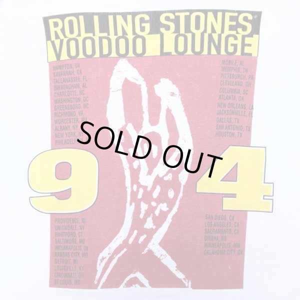 画像4: 90s USA製 THE ROLLING STONES BAND TEE SHIRT (4)