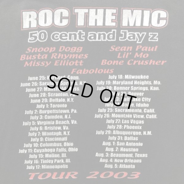 画像5: 03s ROC THE MIC TOUR 2003 TEE SHIRT (5)