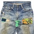 画像3: 60s USA製　LEVI'S 505 BIG E HIPPIE CUSTOM DENIM　PANTS (3)