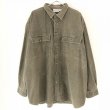 画像1: 90s KING SIZE CORDUROY SHIRT (1)