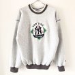 画像1: 90s NEWYORK YANKEES REVERSE TYPE LIBLINE SWEAT (1)