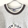 画像2: 90s NEWYORK YANKEES REVERSE TYPE LIBLINE SWEAT (2)