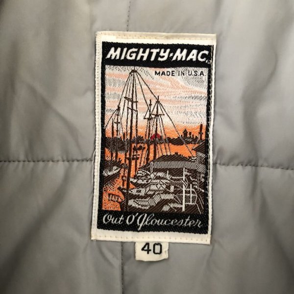 画像3: 70s USA製 MIGHTY MAC NYLON OUTER (3)