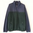 画像1: 90s TOMMY HILFIGER　HALF-ZIP NYLON FLEECE JACKET (1)