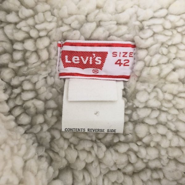 画像5: 70s USA製 LEVI'S BOA LONG JACKETA (5)