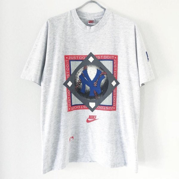 画像1: 90s USA製 NIKE NEW YORK YANKEES TEE SHIRT (1)