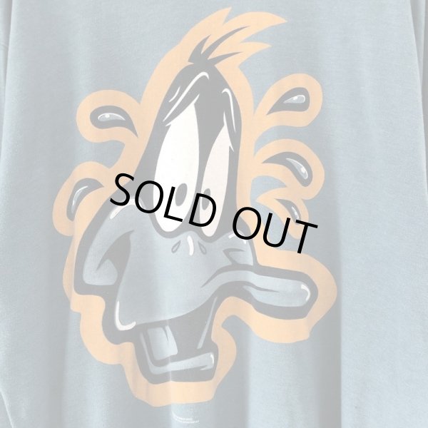 画像2: 90s USA製 DAFFY DUCK L/S TEE SHIRT (2)