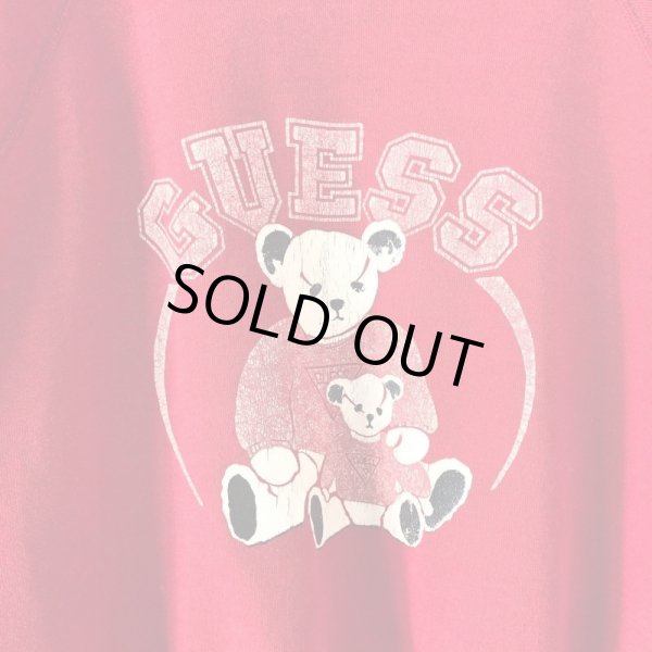 画像2: 80s 90s USA製　GUESS BEAR SWEAT (2)