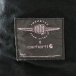 画像5: USA製 CARHARTT×INPORTED FROM DETROIT "ALL BLACK" DUCK COVERALL (5)