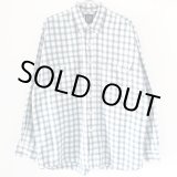 画像: 90s old GAP PLAID L/S SHIRT