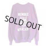 画像: 80s USA製　HUMBLE WILDCATS FOOTBALL  SWEAT