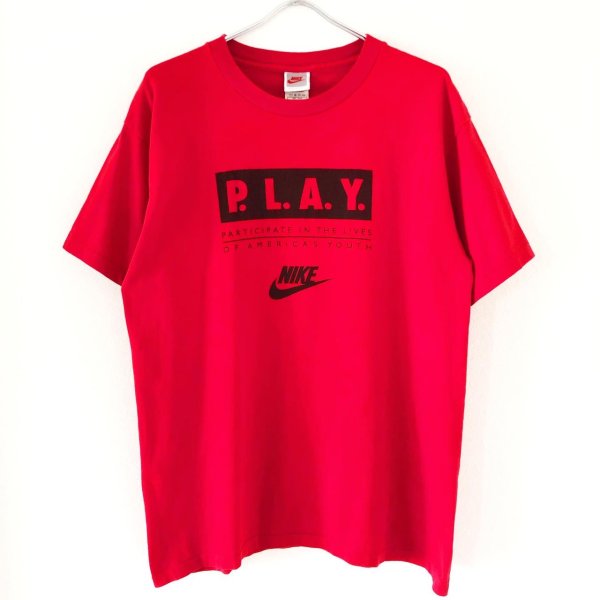 画像1: 90s USA製 NIKE PLAY TEE SHIRT (1)