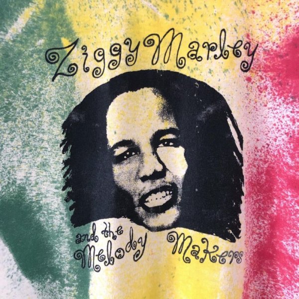 画像2: 90s USA製 ZIGGY MARLEY TEE SHIRT (2)