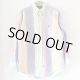 画像: 90s RALPH LAUREN PASTEL COLOR STRIPE L/S SHIRT