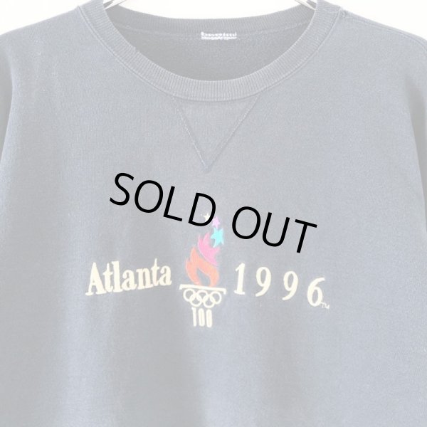 画像2: 90s USA製　CHAMPION ATHLETIC APPAREL ATLANTA OLYMPIC 前V SWEAT (2)