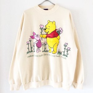 画像: 90s USA製　POOH&PIGLET SWEAT