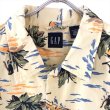 画像3: 90s OLD GAP SURFING PATTERN HAWAIIAN  S/S SHIRT (3)