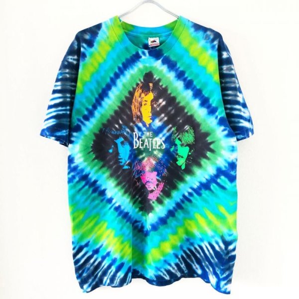 画像1: 90s USA製　BEATLES TIEDYE TEE SHIRT (1)