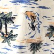 画像4: 90s OLD GAP SURFING PATTERN HAWAIIAN  S/S SHIRT (4)