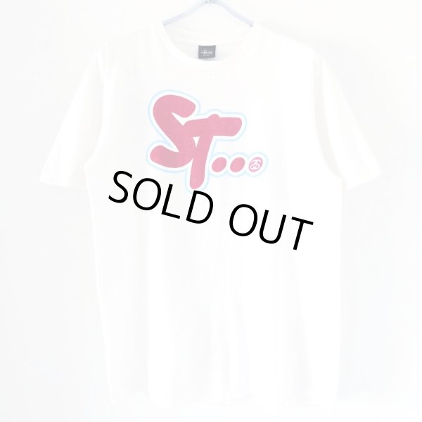 画像1: 90s~00s OLD STUSSY LOGO TEE SHIRT (1)