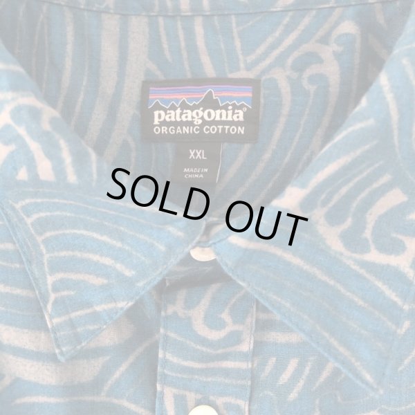 画像3: patagonia WAVE PATTERN HAWAIIAN  SHIRT (3)